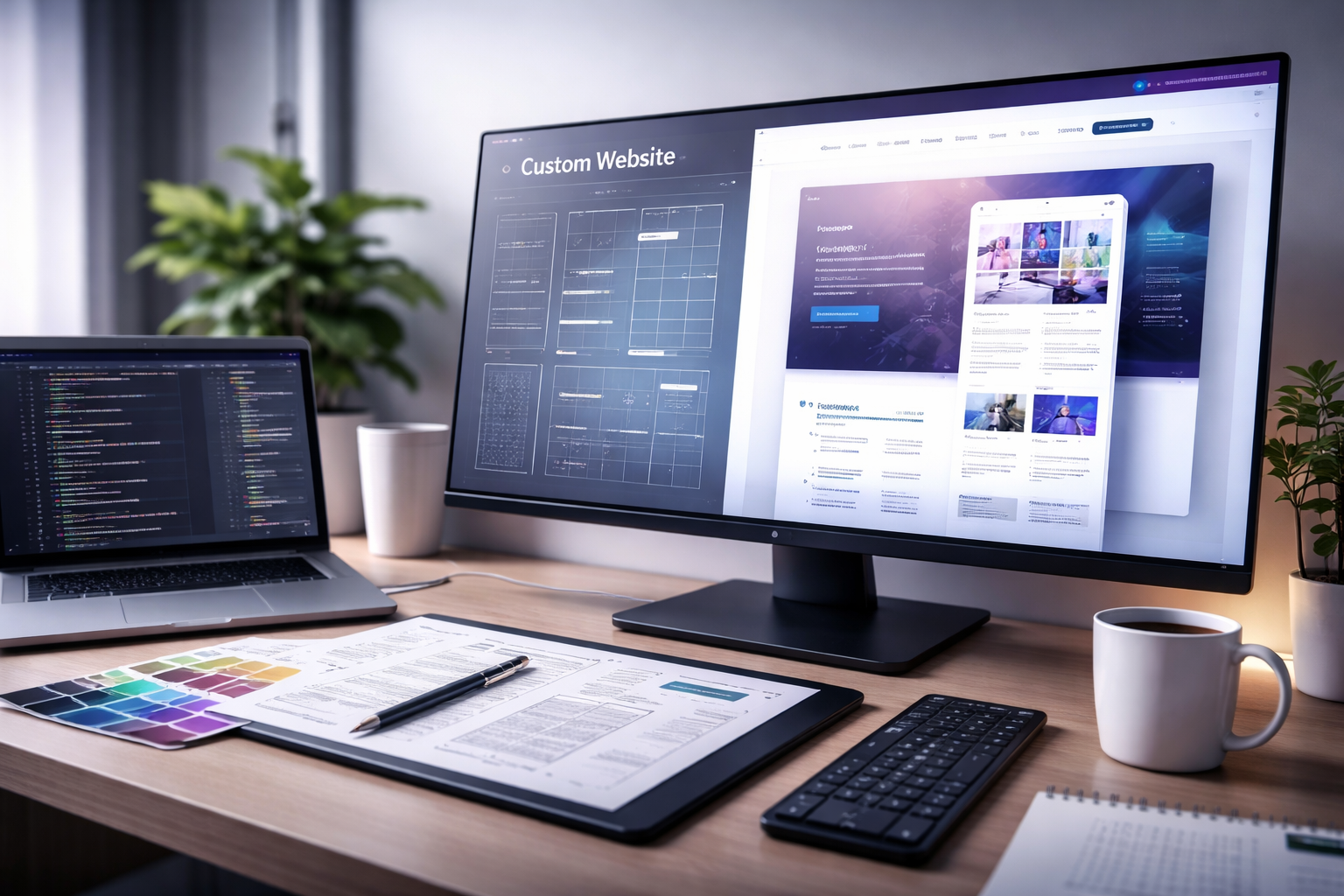 Construction project showcase